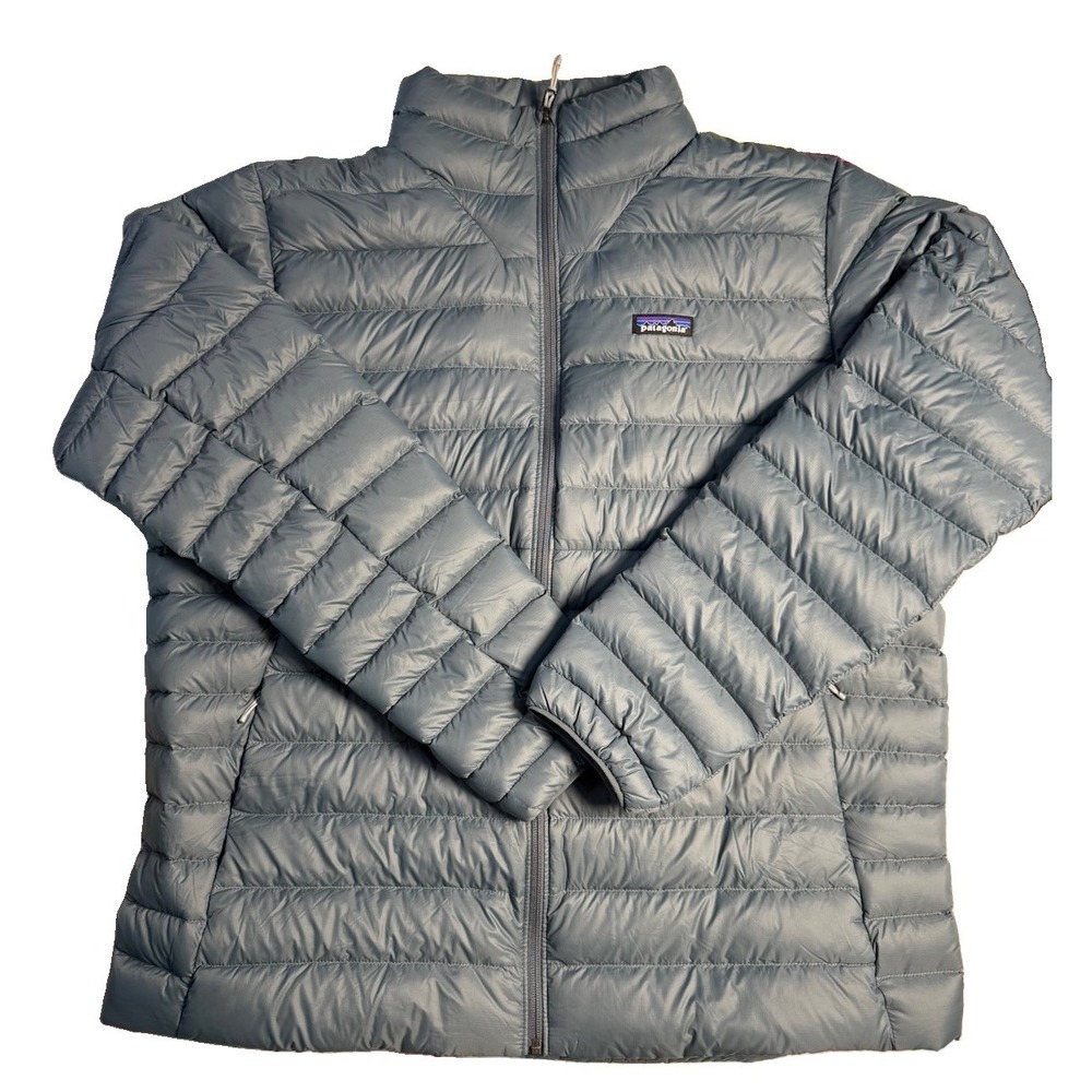 Patagonia Jacket Men's Down Sweater Puffer Size XL Gray Full Zip NWOT Gorpcore
